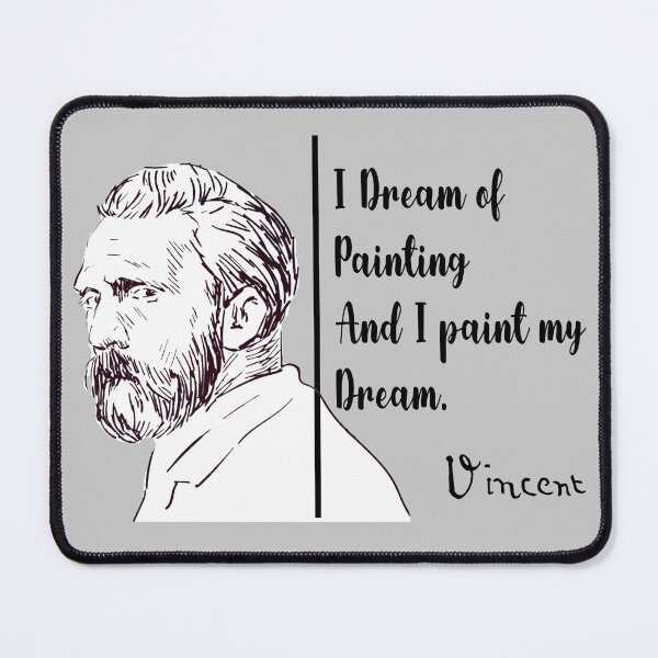 Item preview, famous quote from Vincent designed and sold by BarbaraFarina.