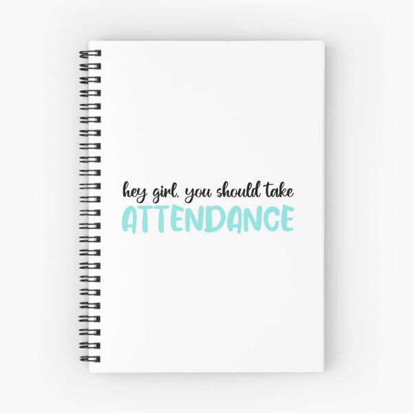 Item preview, Hey girl you should take attendance stickers  designed and sold by cizito.