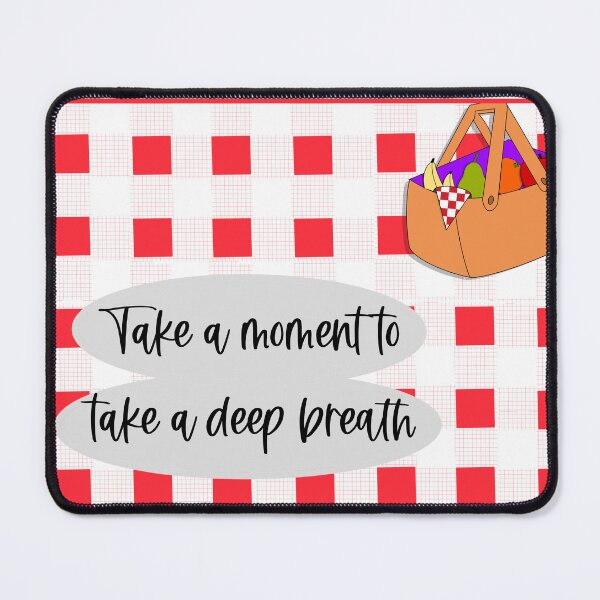 Item preview, Omori Mari self care reminder, take a deep breath designed and sold by BlueFireFerrets.