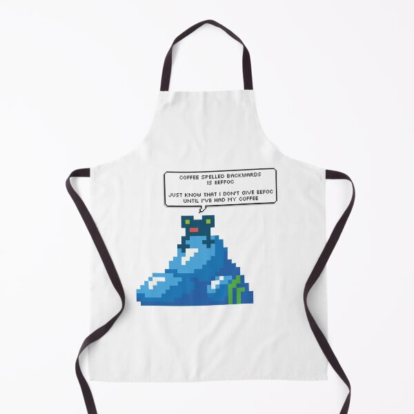 Item preview, Froggy coffee spelled backwards id eeffoc bubble designed and sold by PeriwinkleStone.