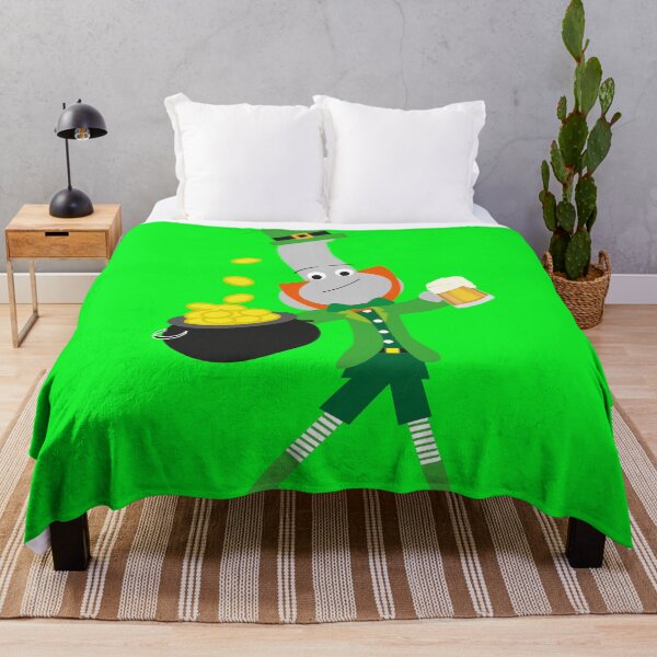 Item preview, Green leprechaun cartoon character paddy’s day designed and sold by Bird4771.
