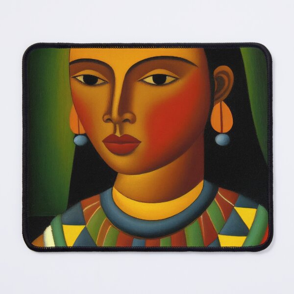 Item preview, Amazon Diva nº 04 - woman portrait painting designed and sold by Futuristicas.