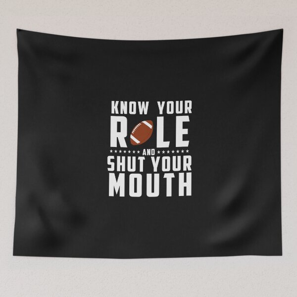 Item preview, Know your rule and shut your mouth  designed and sold by fattim3.