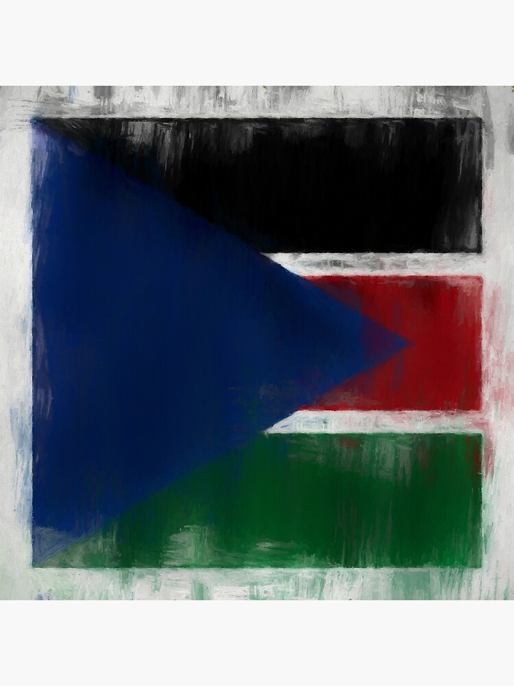 South Sudan Flag Reworked No. 2, Series 2 by 8th-and-f