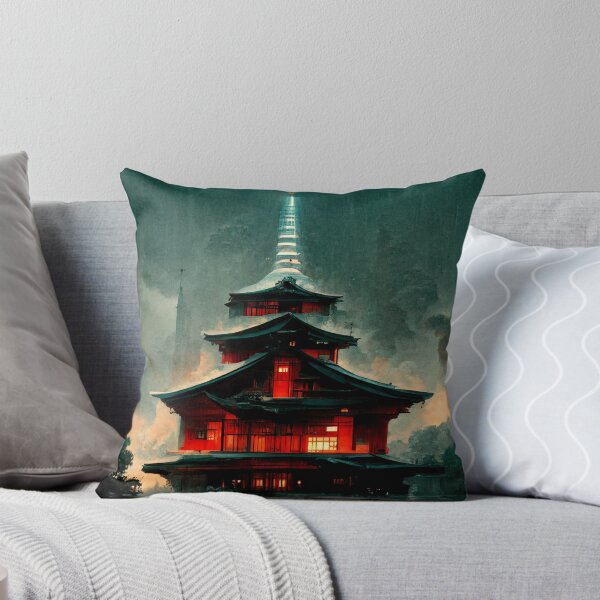 Artikelvorschau, Tempel unter dem Nebel entworfen und verkauft von LoveyDesign.