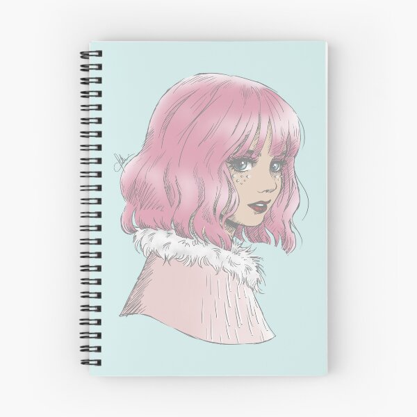 Item preview, Enid Sinclair Raven pink wig Wednesday designed and sold by Fanny Ducrot.