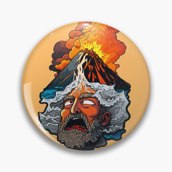Item preview, Volcanic Anger Man designed and sold by GenerationGems.