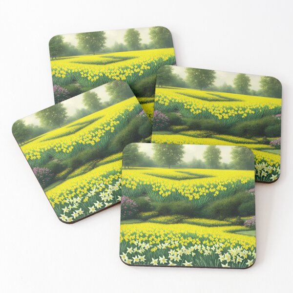 Item preview, A March Daffodil Garden designed and sold by FamiliarPufferfish.