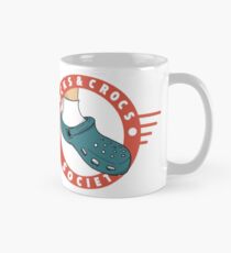 Socks & Crocs society crest Mug
