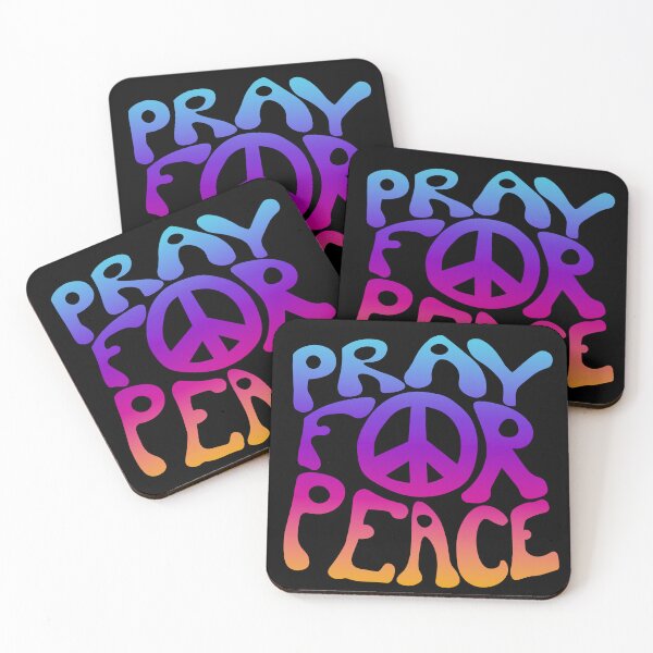 Item preview, Groovy Hippie Pray for Peace 70s Peace Sign designed and sold by OliviaGbyKyro.