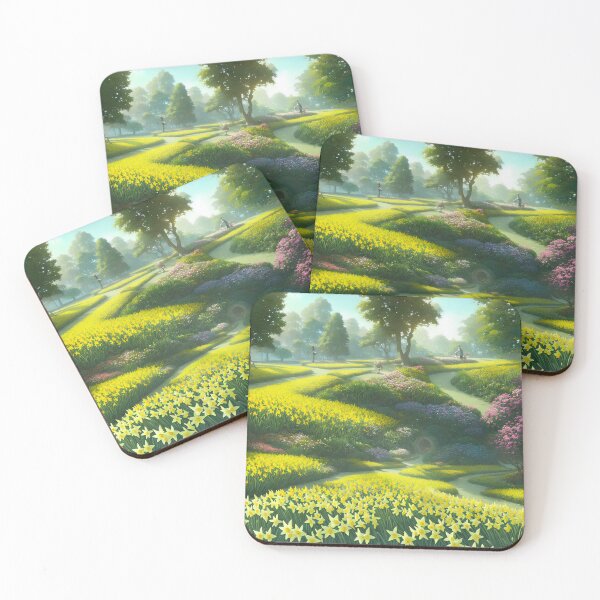 Item preview, A Garden of Daffodils for March designed and sold by FamiliarPufferfish.