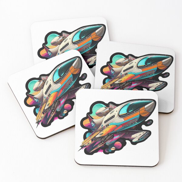 Item preview, Spaceship Planets designed and sold by storyboxdesigns.