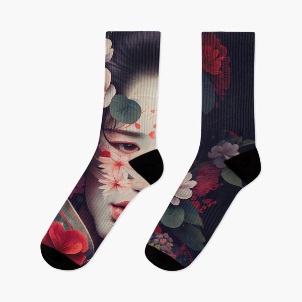 Item preview, Samurai, Geisha, Yakuza, traditional Japanese paintings designed and sold by The-Dark-Art.