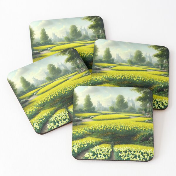 Item preview, Garden Full of March Daffodils designed and sold by FamiliarPufferfish.