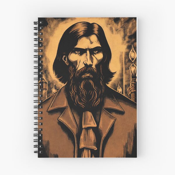Item preview, Rasputin Illustration designed and sold by OccultDreams.