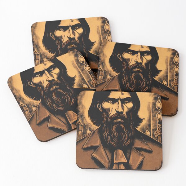Item preview, Rasputin Illustration designed and sold by OccultDreams.