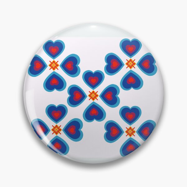 Item preview, Heart pattern retro style 62 designed and sold by Bakkia.