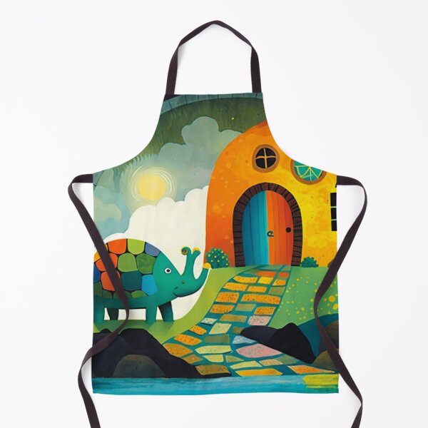 Artikelvorschau, Adorable colorful whimsical wide scene artwork #6 entworfen und verkauft von Artistic Pandas.
