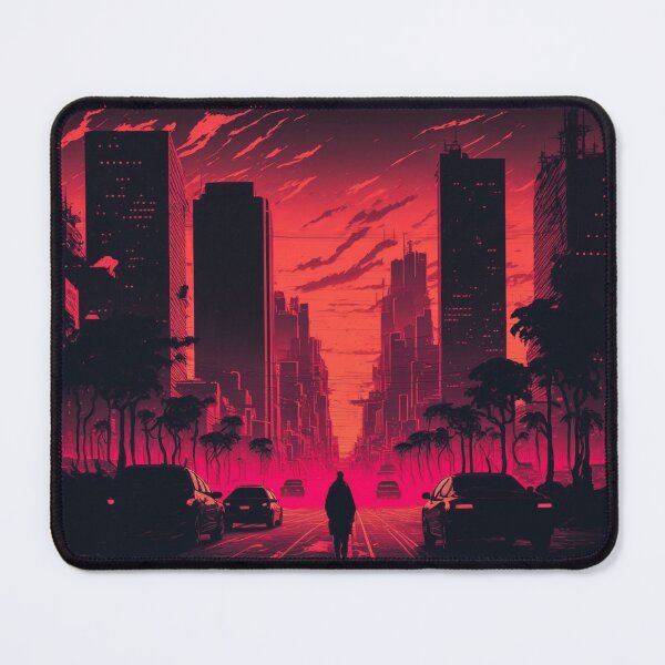Item preview, 80s Synthwave City Evening designed and sold by Nightarcade.