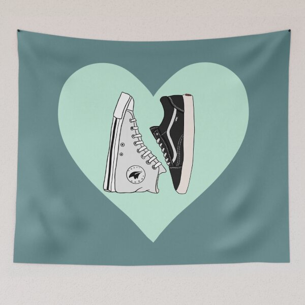 Item preview, heartstopper shoes heart designed and sold by atlasbackache.