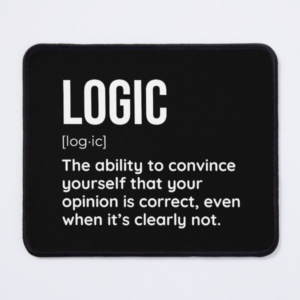 Item preview, Logic: The Art of Convincing Yourself You're Right designed and sold by SimpliText.