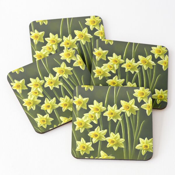 Item preview, March Daffodil Flowers designed and sold by FamiliarPufferfish.