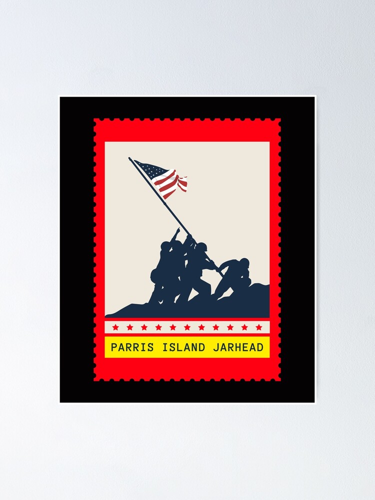 PARRIS ISLAND JARHEAD 2 Poster for Sale by NativeMailman