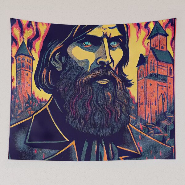 Item preview, Rasputin Illustration (Variation) designed and sold by OccultDreams.