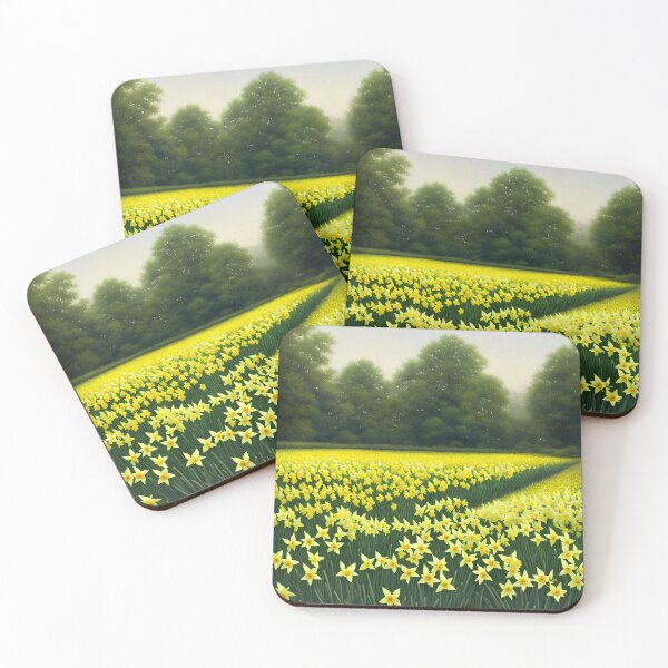 Item preview, March Daffodils in the Forest designed and sold by FamiliarPufferfish.