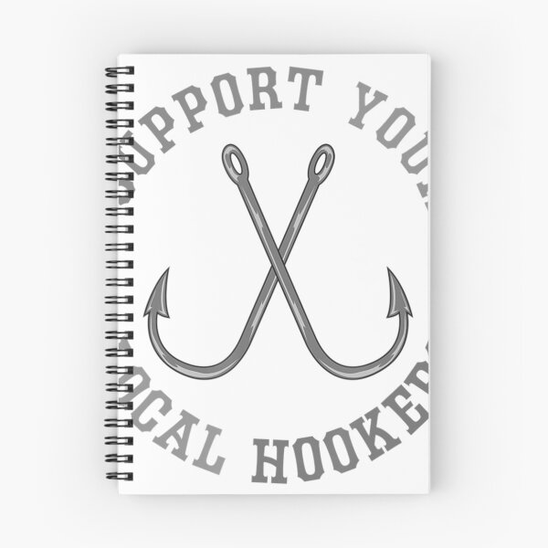 Item preview, Funny Fishing Fisherman Dad Gift Support Your Local Hookers  designed and sold by elnemsrahsanr.
