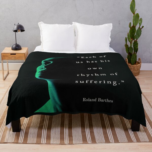 Item preview, Roland Barthes quote: Each of us has his own rhythm of suffering. designed and sold by artbleed.