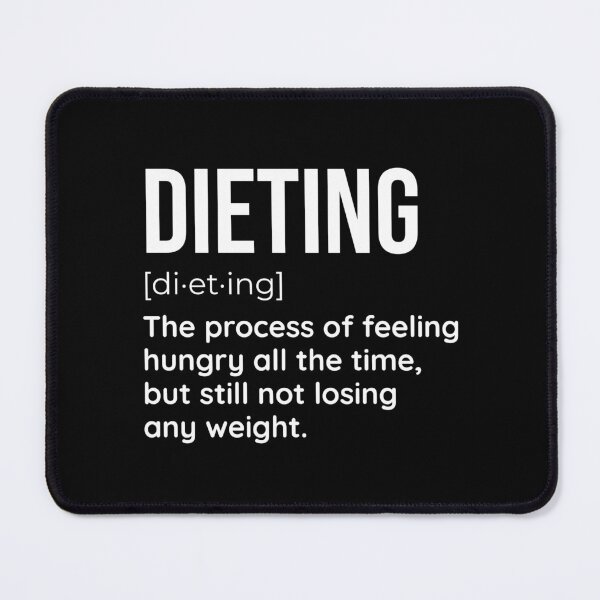 Item preview, Dieting: The Art of Feeling Hungry All the Time, But Not Losing Any Weight designed and sold by SimpliText.