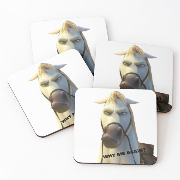 Item preview, Cartoon horse with funny facial expressions) Print for children or adults designed and sold by MixShop10.