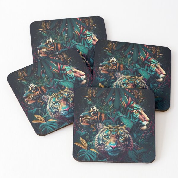 Item preview, Tropical Tigers designed and sold by FattoAMano.
