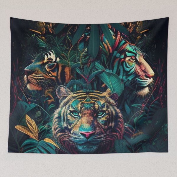 Item preview, Tropical Tigers designed and sold by FattoAMano.