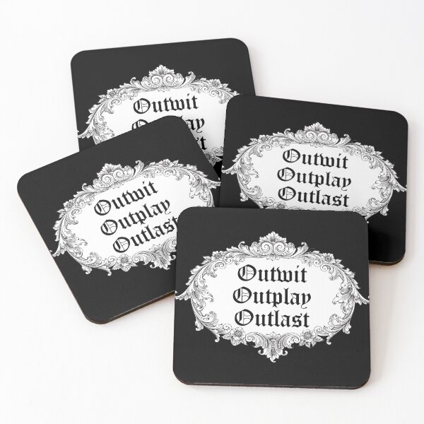 Item preview, Outwit, Outplay, Outlast designed and sold by Thingamabobbidi.