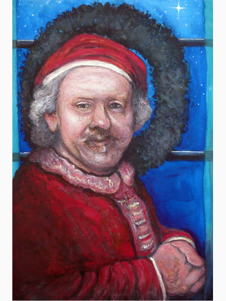 Rembrandt Santa by donnaroderick