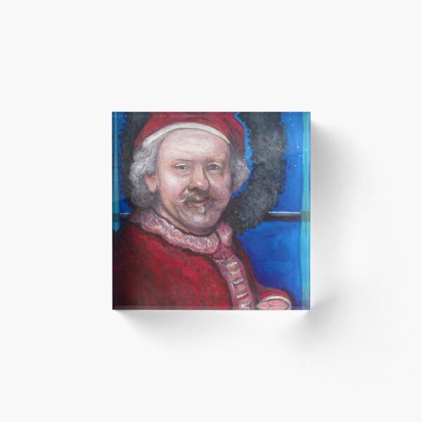 Rembrandt Santa Acrylic Block