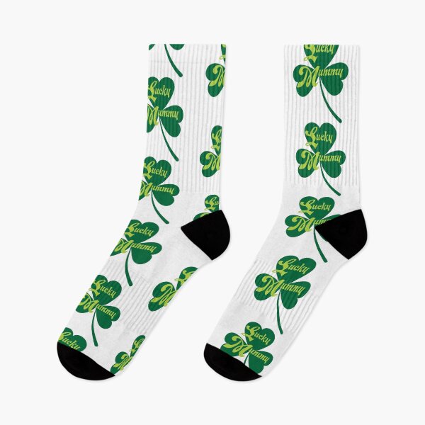 Item preview, Get Lucky with Our Shamrock Mummy Design for St. Patrick's Day designed and sold by CrafTeeMrsB.