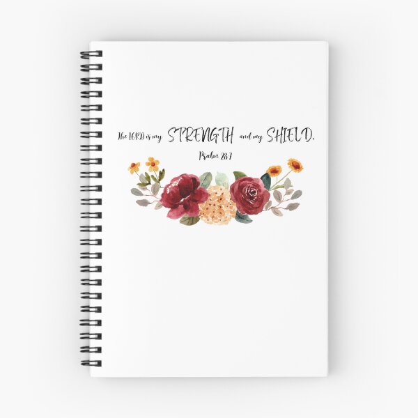 Item preview, Strength & Shield Bible Verse designed and sold by MochaMeli.