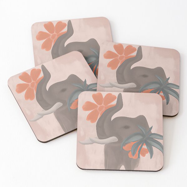 Item preview, Earth tones elephant designed and sold by ibelieveimages.
