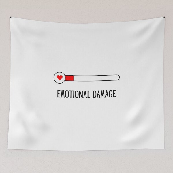 Item preview, Emotional Damage, Funny TikTok, Willow Days designed and sold by avit1.