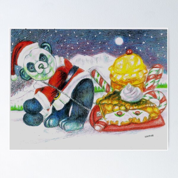Item preview, Les goodies de Panda Santa designed and sold by red2000.