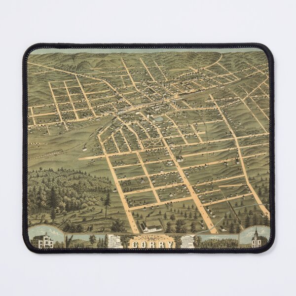 Item preview, Corry, Pennsylvania (1870) designed and sold by allhistory.