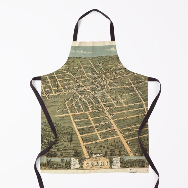 Item preview, Corry, Pennsylvania (1870) designed and sold by allhistory.
