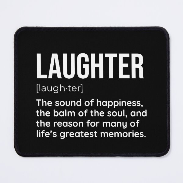 Item preview, Laughter: The Sound of Happiness and the Balm of the Soul designed and sold by SimpliText.