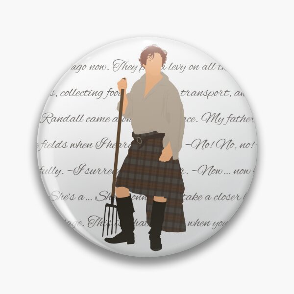 Item preview, Jamie Fraser - Outlander designed and sold by chaoticdoodlery.