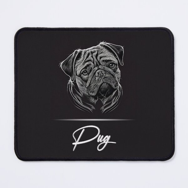Item preview, Pug Portrait designed and sold by Best-Breeds.