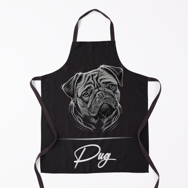 Item preview, Pug Portrait designed and sold by Best-Breeds.