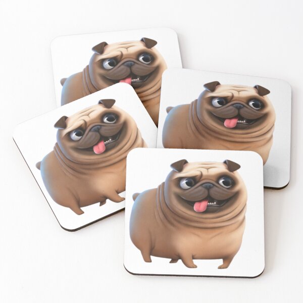 Item preview, Cartoon pug for kids and adults 2023 designed and sold by MixShop10.